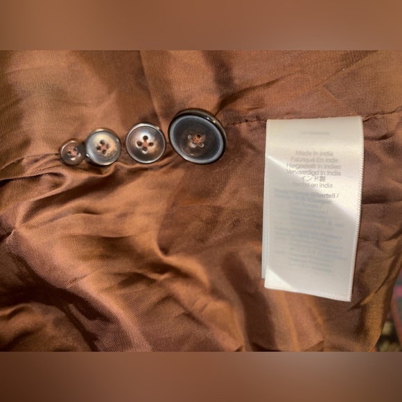 🧥 NWOT Alexa Chung × Madewell Double-Breasted Suede Overcoat – Sz 12 (Sold Out) - Picture 9 of 11